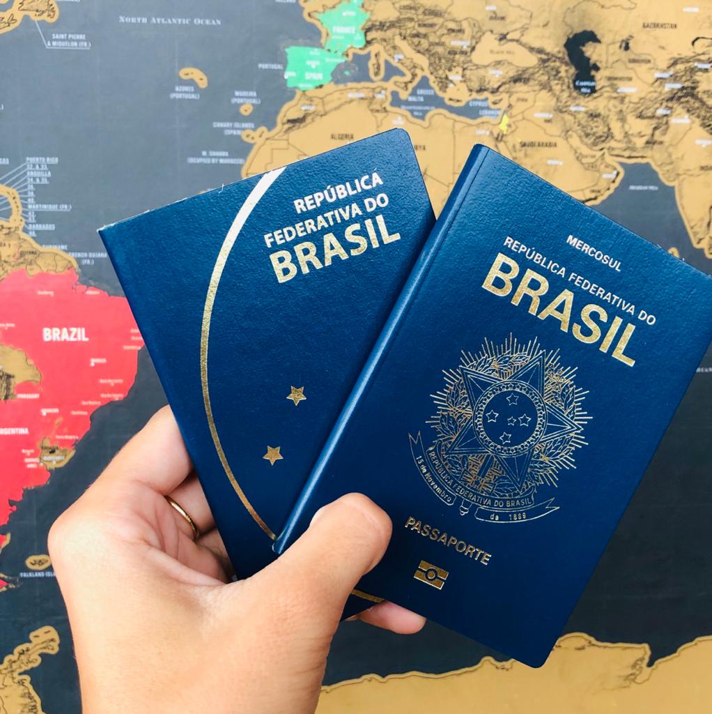 Passaportes suspensos no Brasil